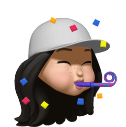 Memoji character happy